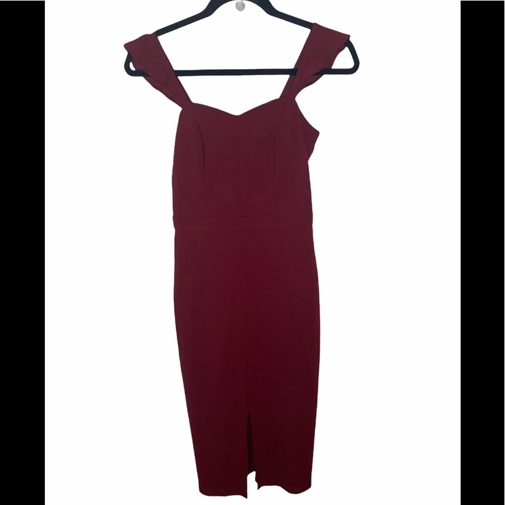 Ali& jay Burgundy bodycon dress Xs